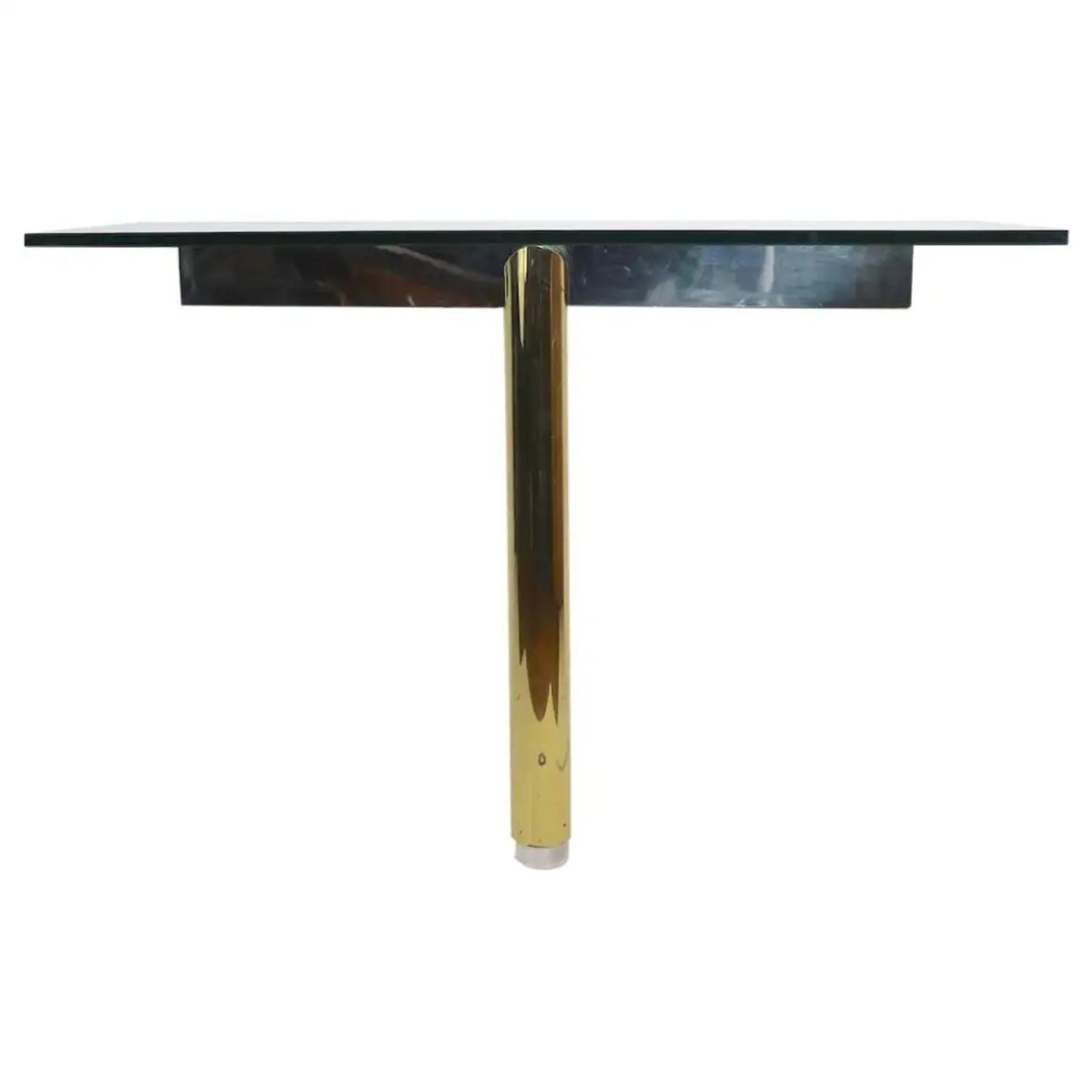 Art Deco Rose Gold Glass Décor - image-4