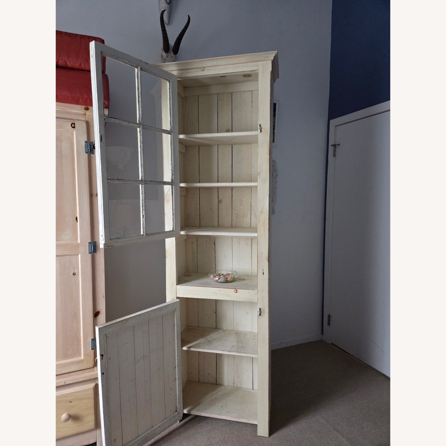 Natural Wood Cabinet - image-2