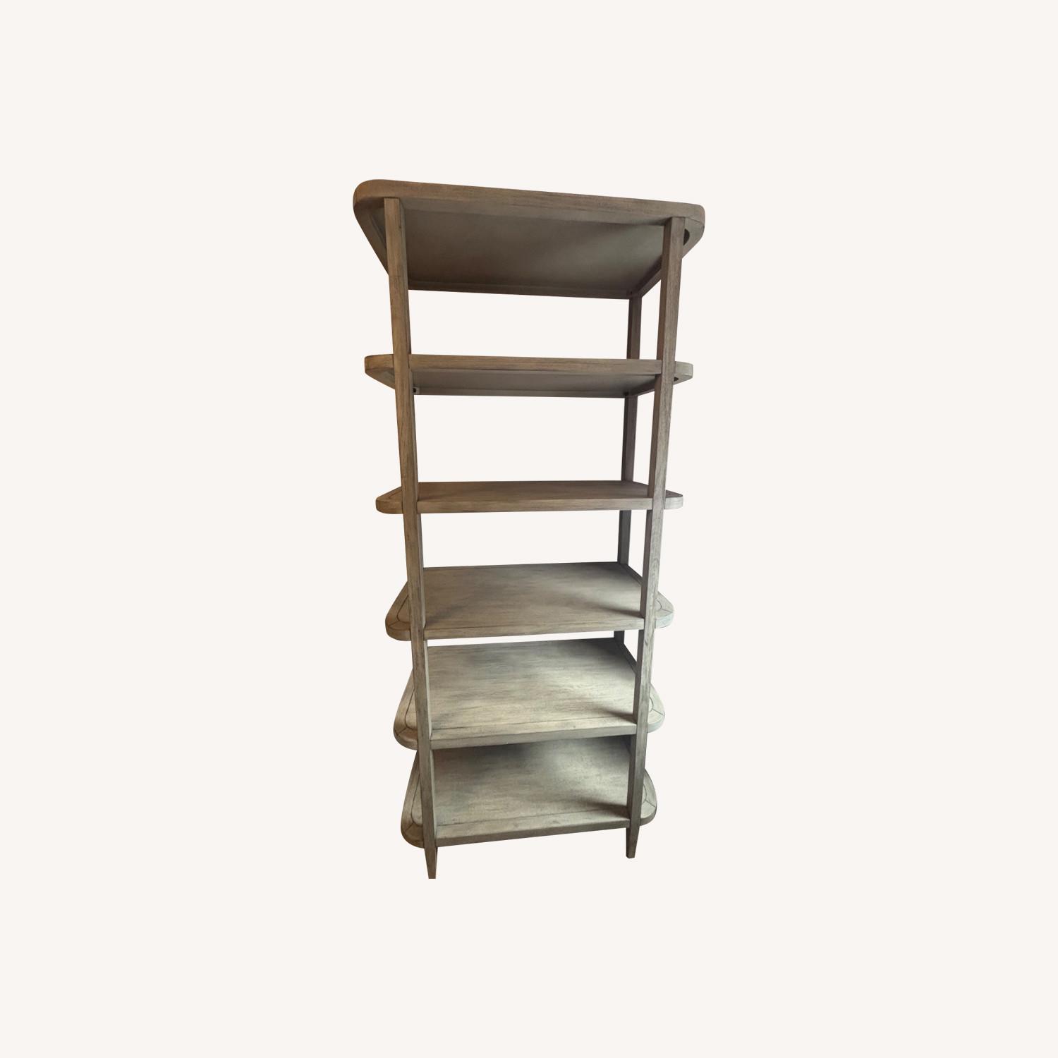 McGee and Co Orion Light Gray Bookcase - image-0