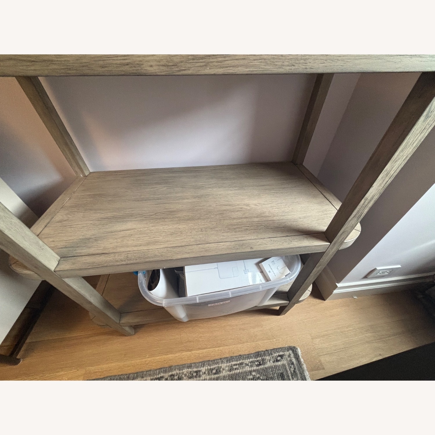 McGee and Co Orion Light Gray Bookcase - image-3