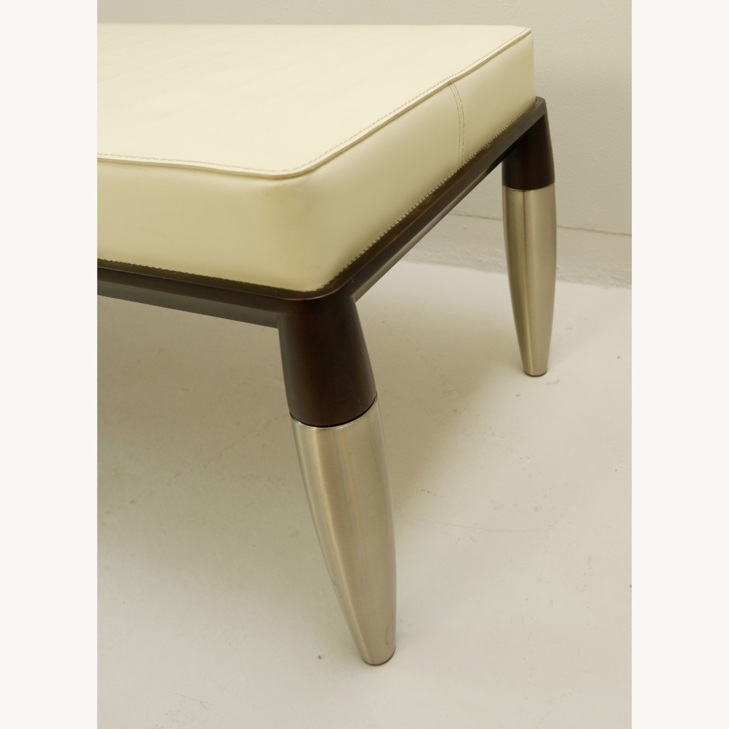 Giorgetti Roi Leather Bench - image-3