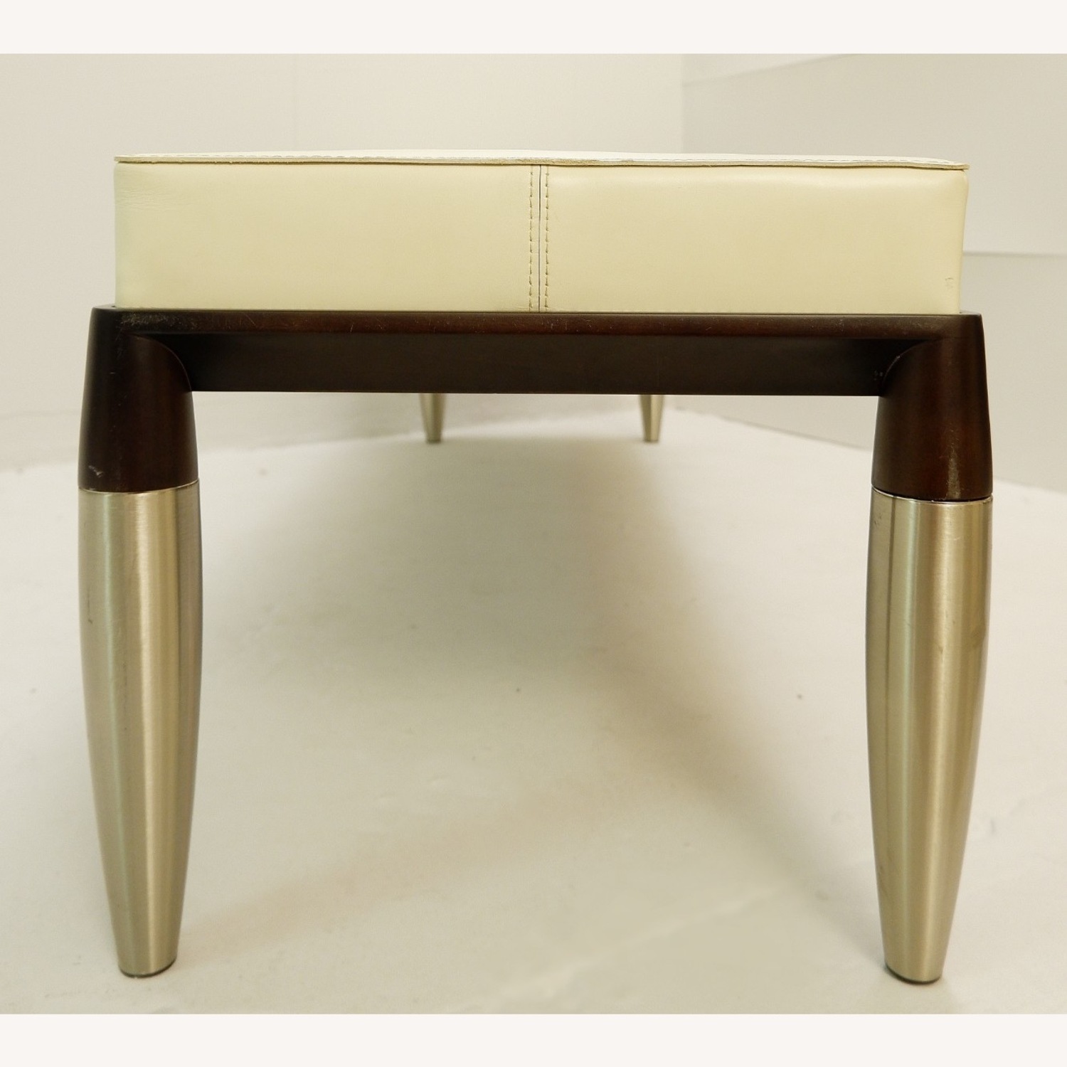 Giorgetti Roi Leather Bench - image-4