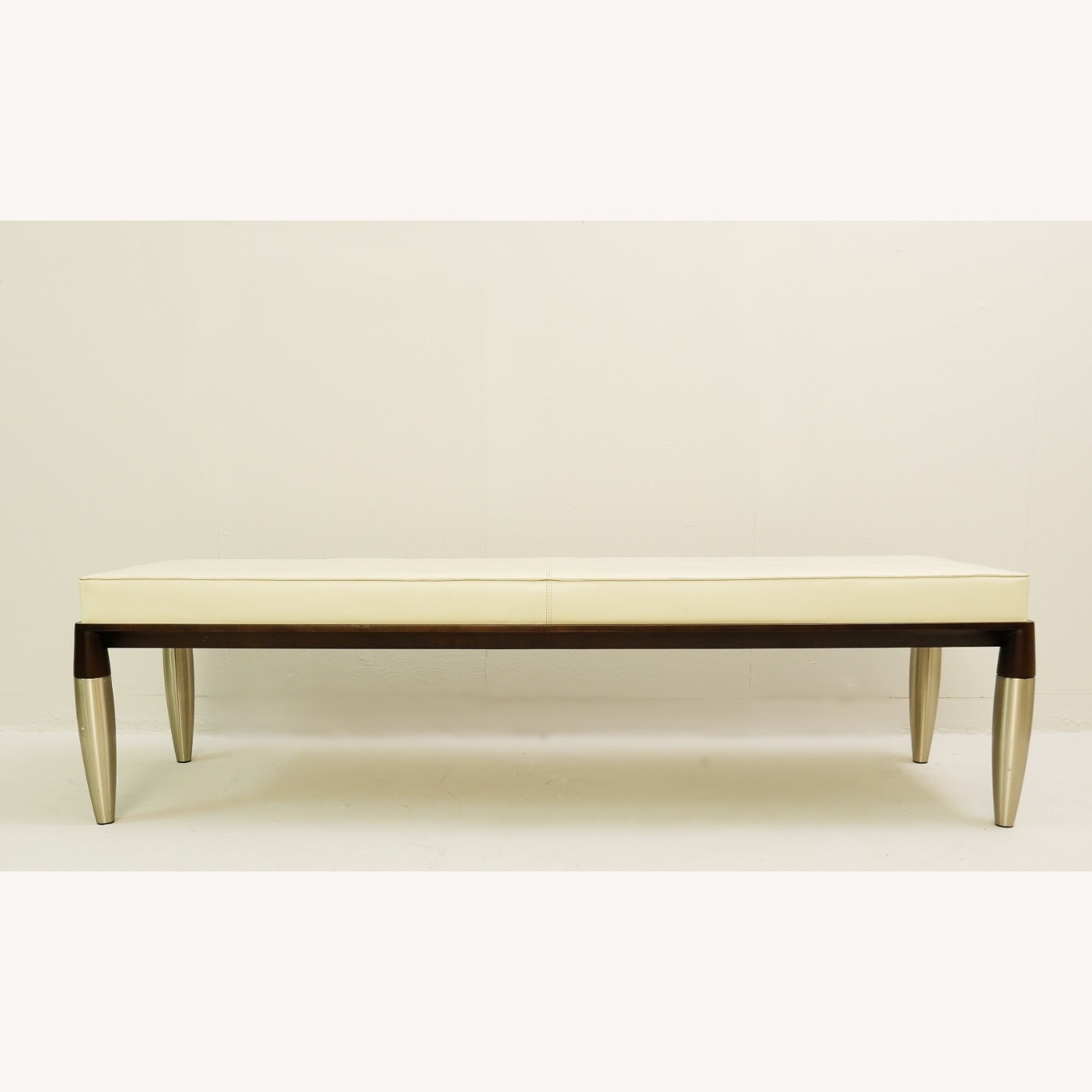 Giorgetti Roi Leather Bench - image-2