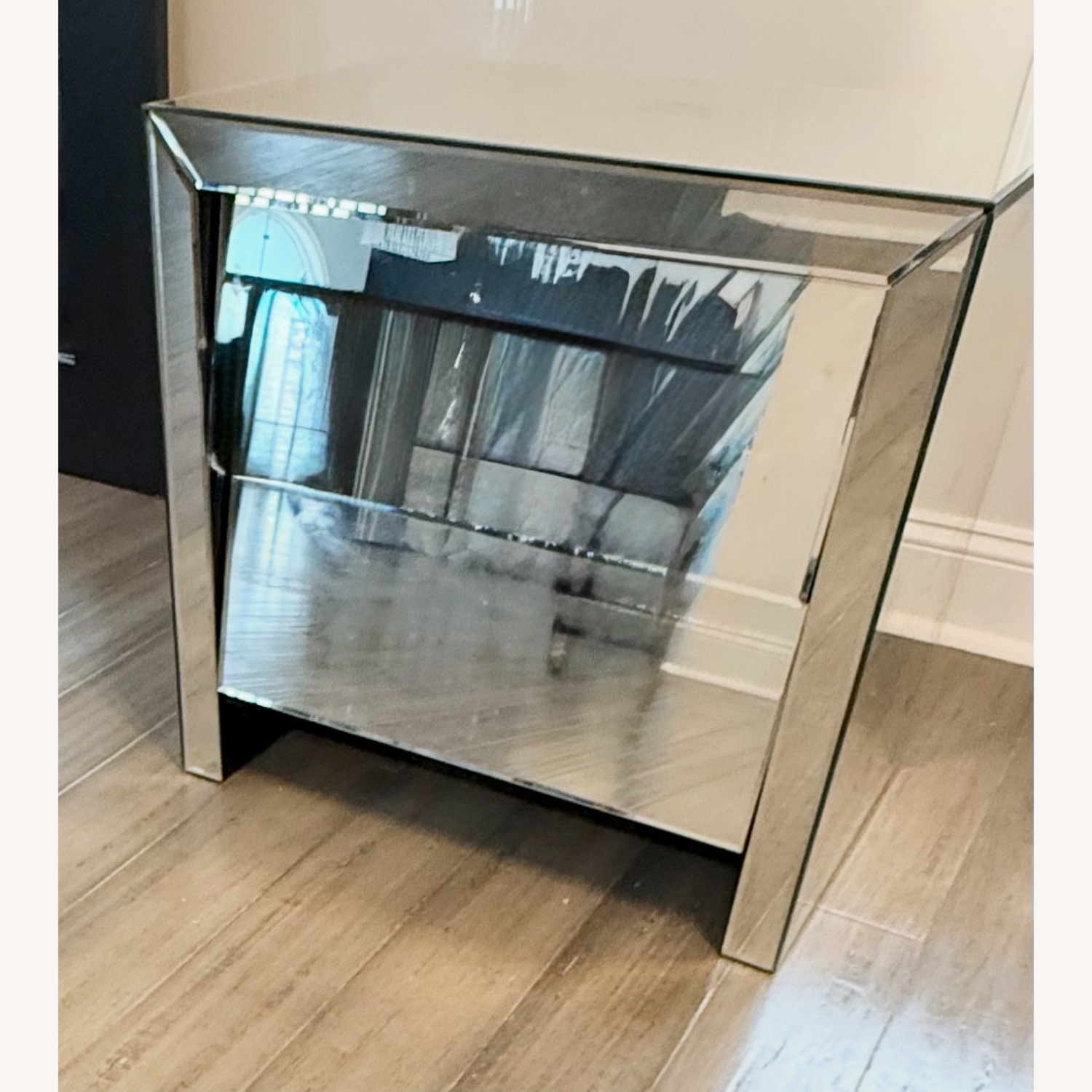 Modani Glass Nightstand - image-4