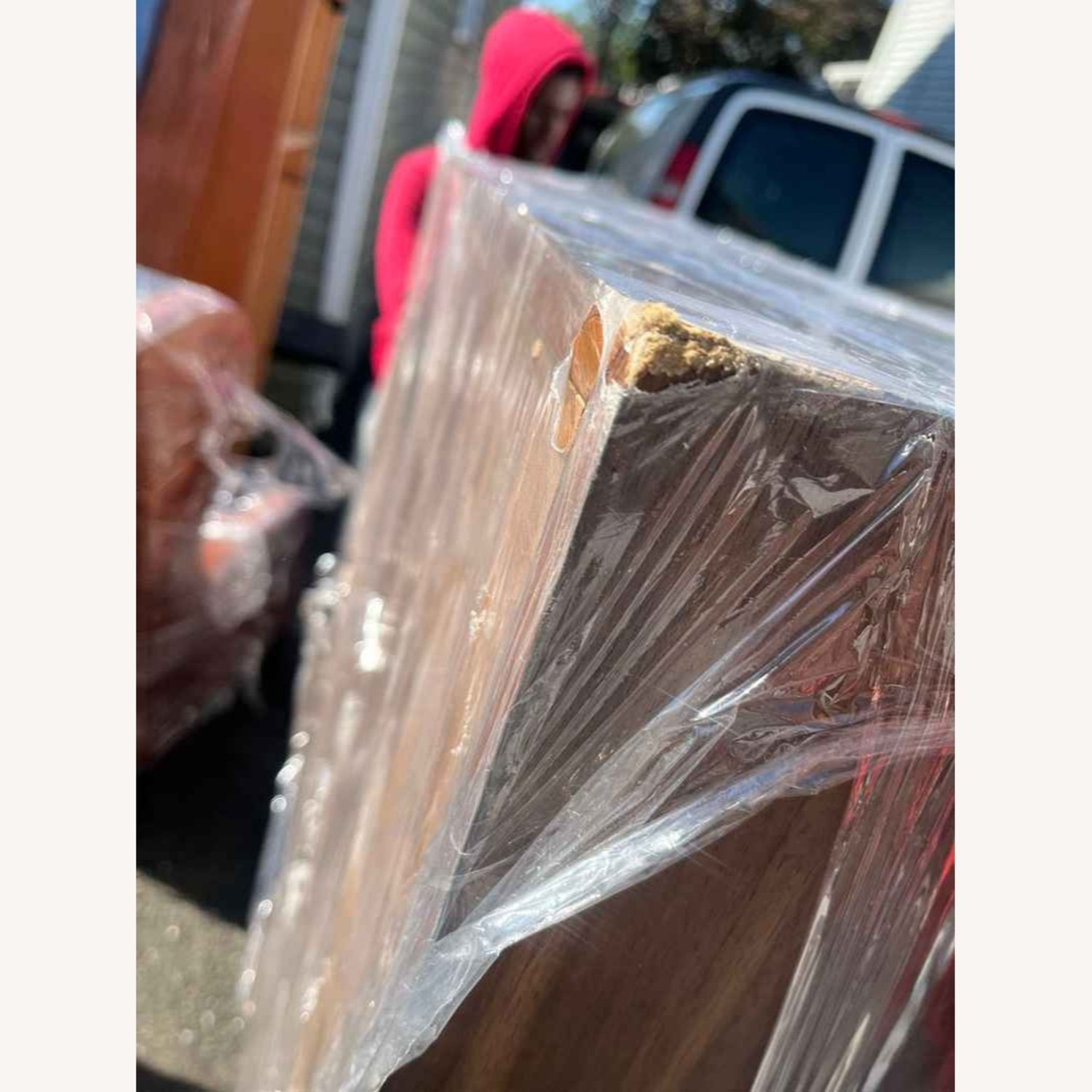 West Elm Mid Century Armoire - Hanging + Shelves - image-7