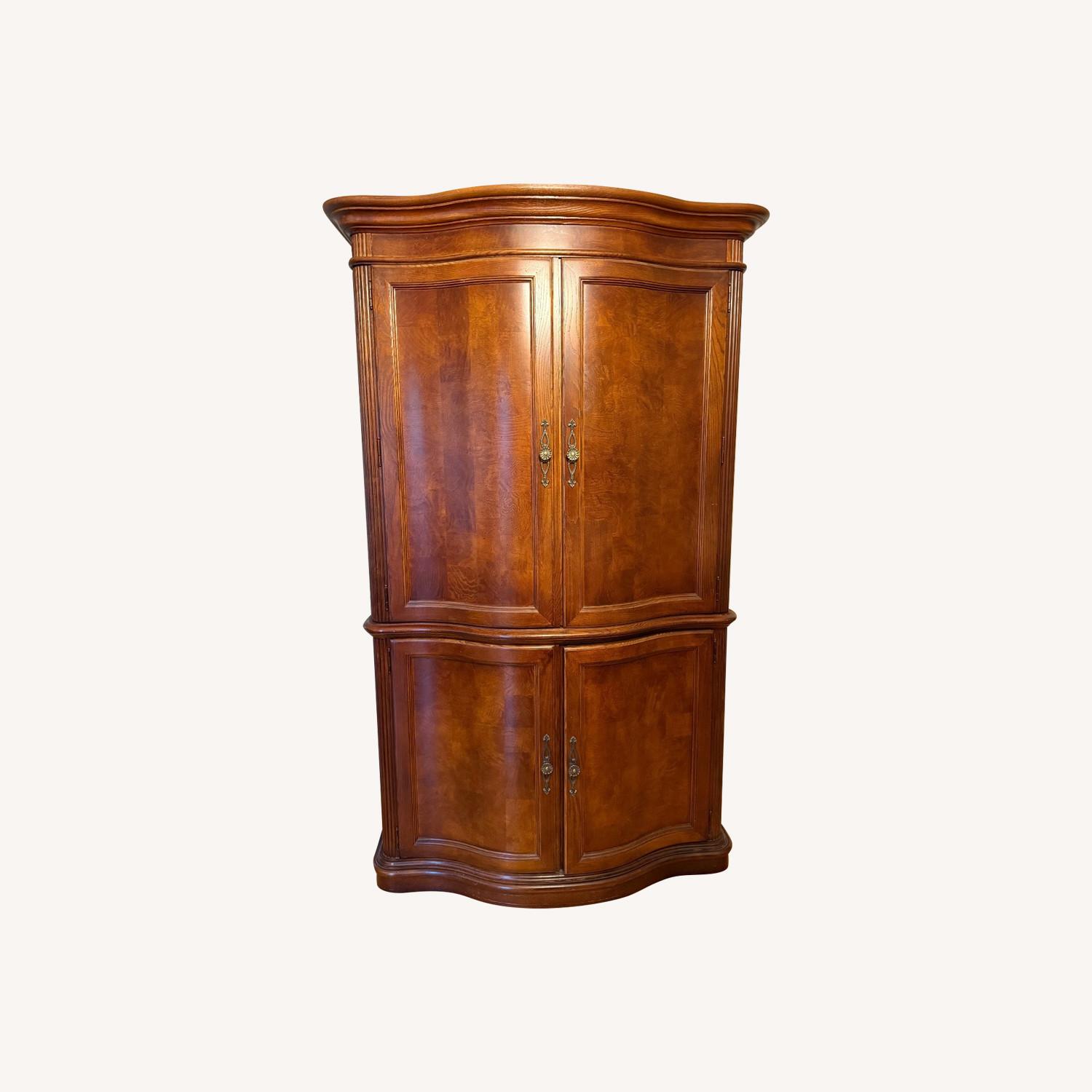 Stanley Furniture Sophia Collection Wood Armoire - image-0