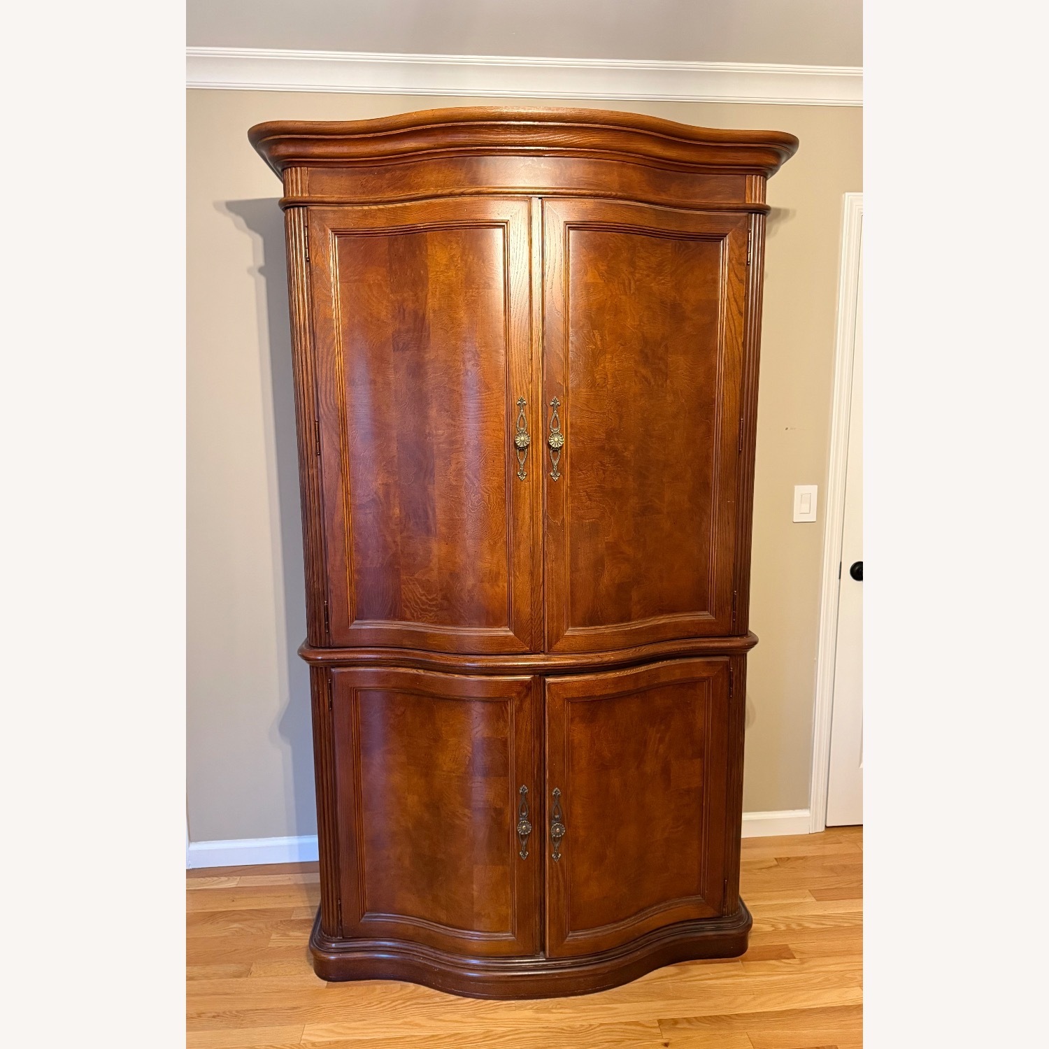 Stanley Furniture Sophia Collection Wood Armoire - image-5