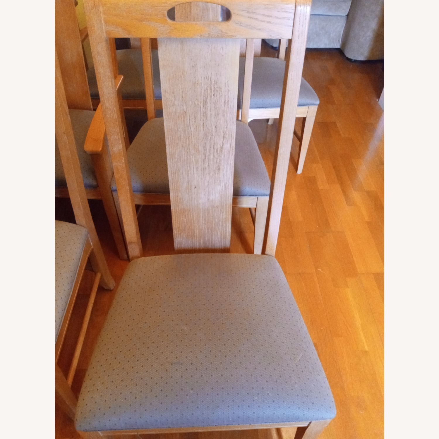 Natural Wood Dining Chairs - image-2