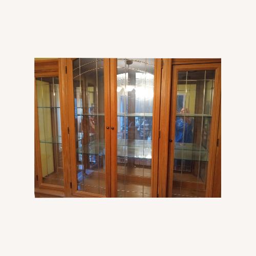 Used Thomasville Furniture Industries Natural Armoire for sale on AptDeco
