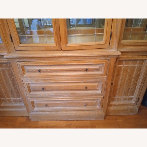 Used Thomasville Furniture Industries Natural Armoire for sale on AptDeco