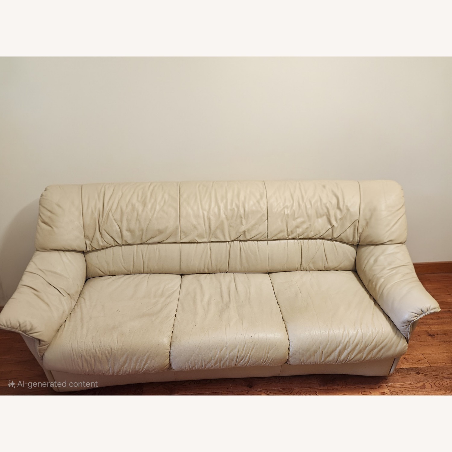 Vintage/Antique Finds Natural 3+ Seater Sofa - image-5