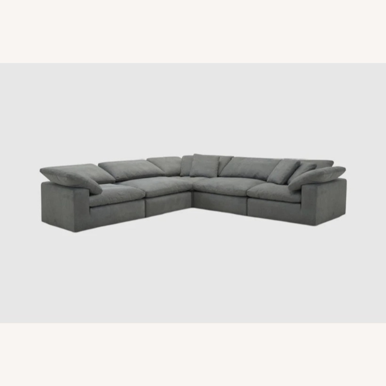 Restoration Hardware 4 PC Cloud Couch Modular Sofa - image-0