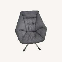 Cozy Black Swivel Living Room/ Office Chair
