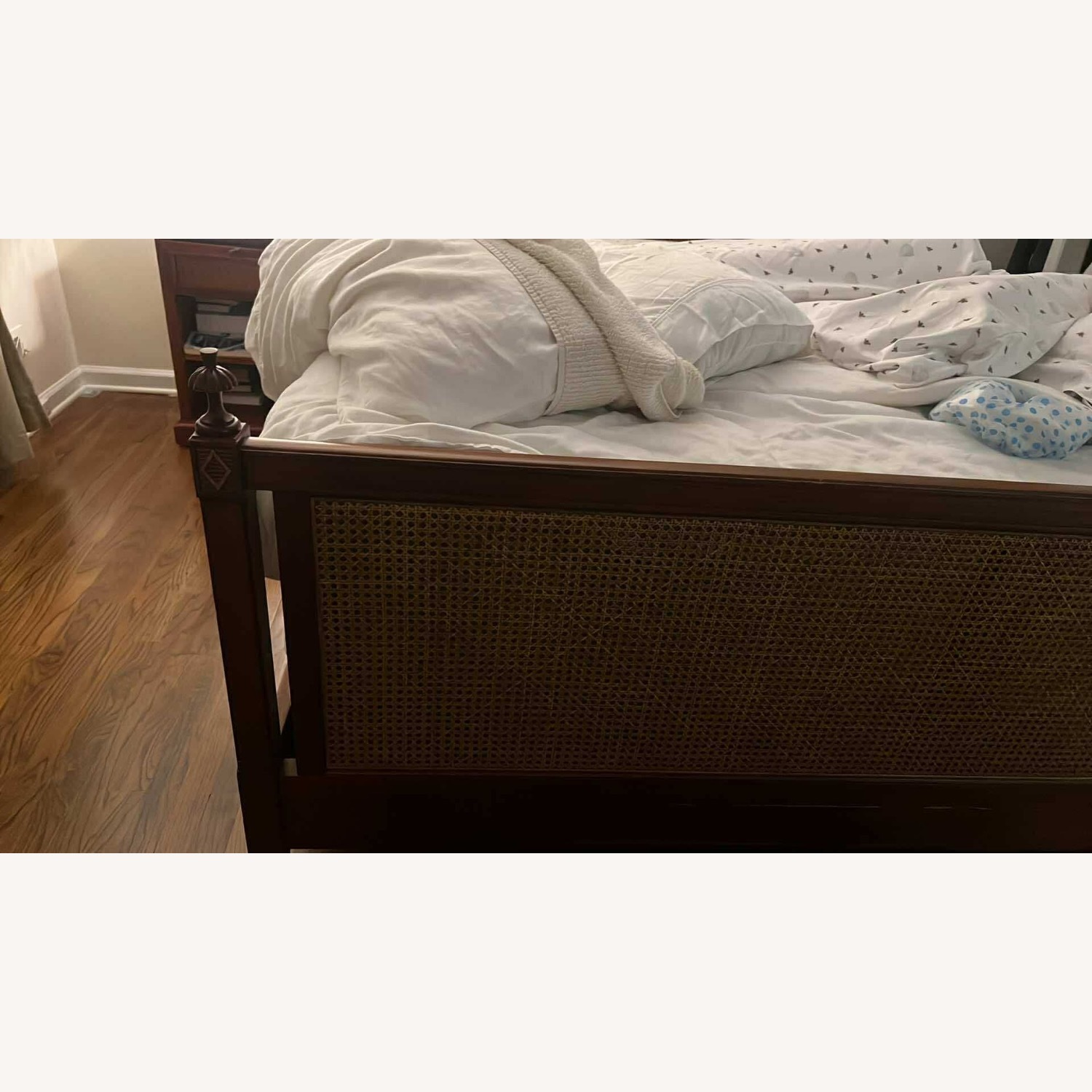 Stickley Brothers Furniture Dark Brown King Bed - image-5