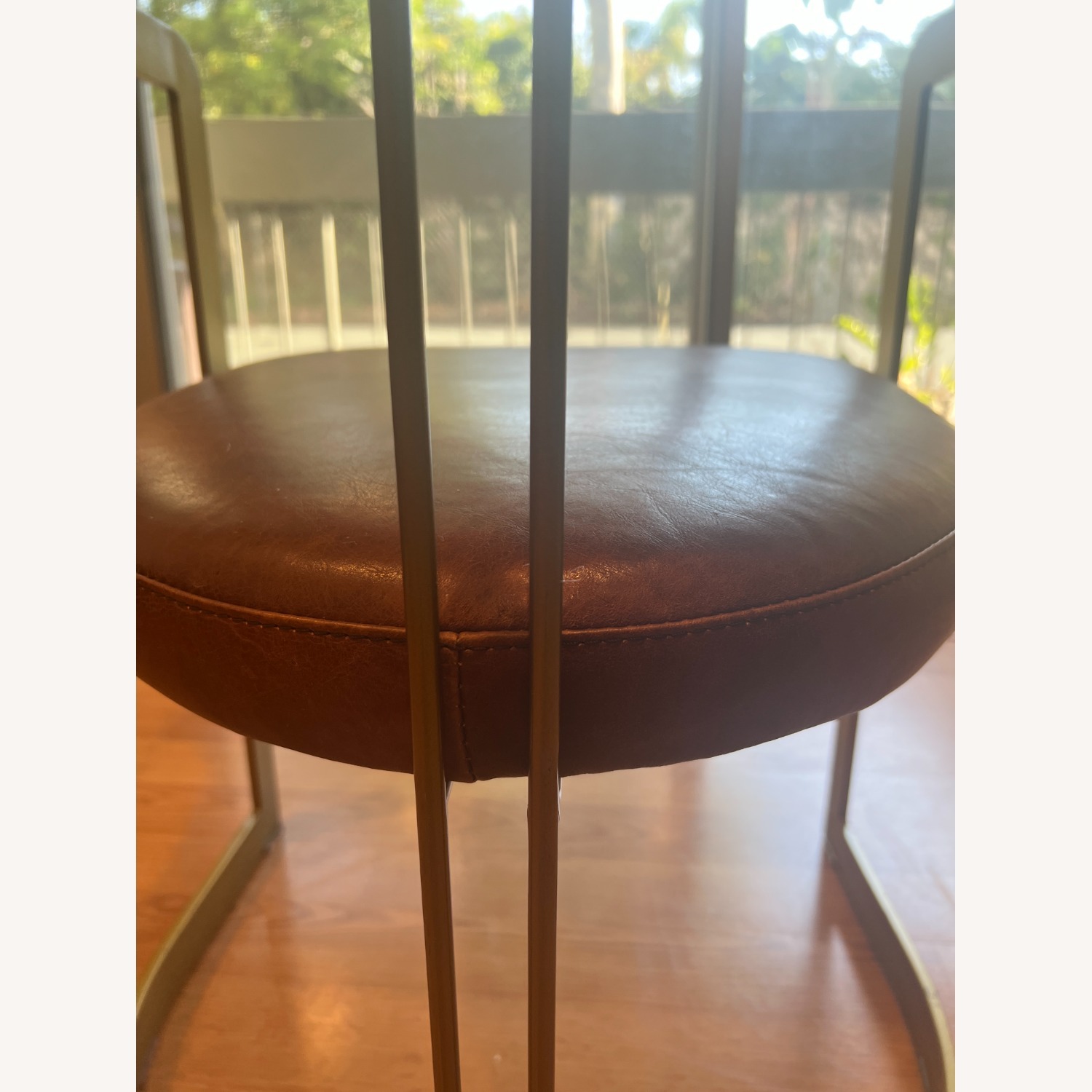 Coleman Furniture Downie Brown Leather Accent Chair - image-11