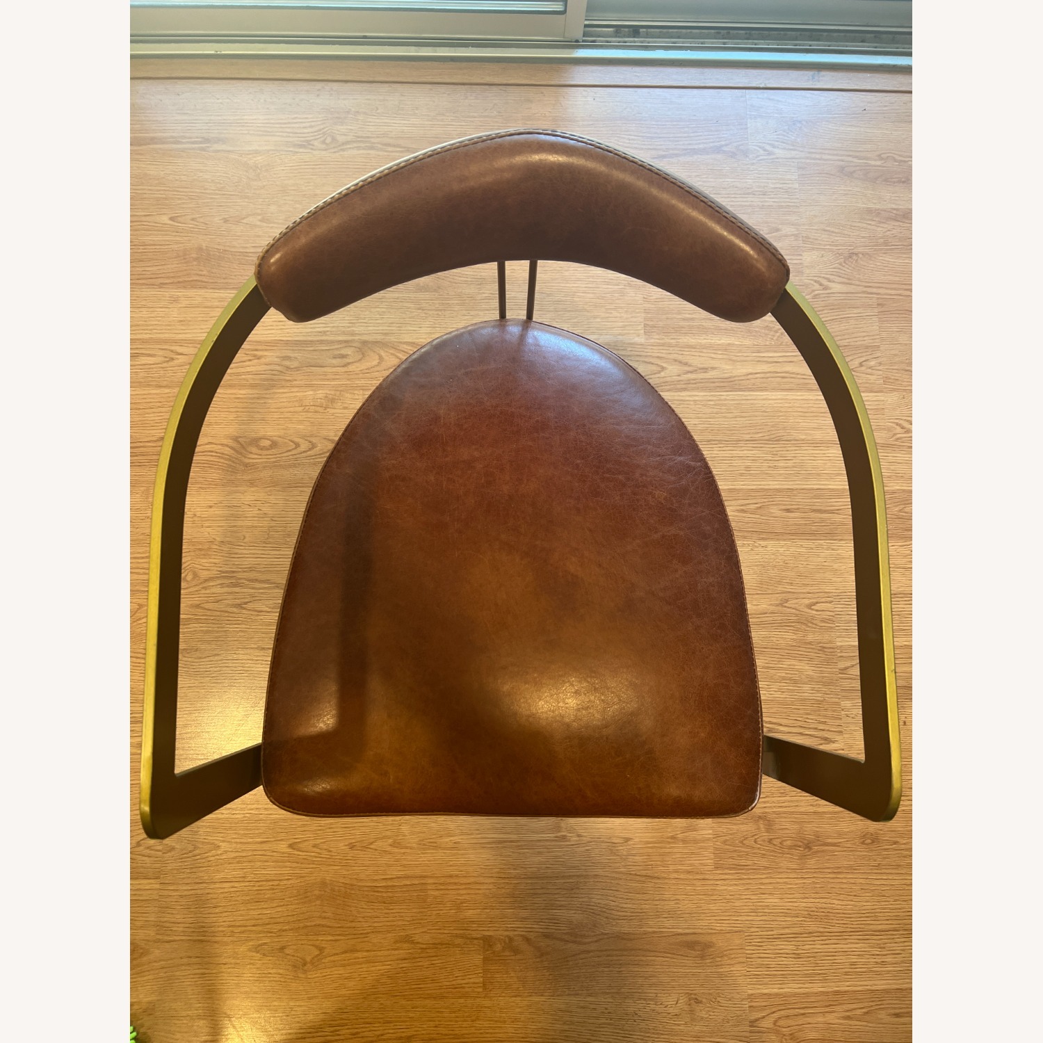 Coleman Furniture Downie Brown Leather Accent Chair - image-2