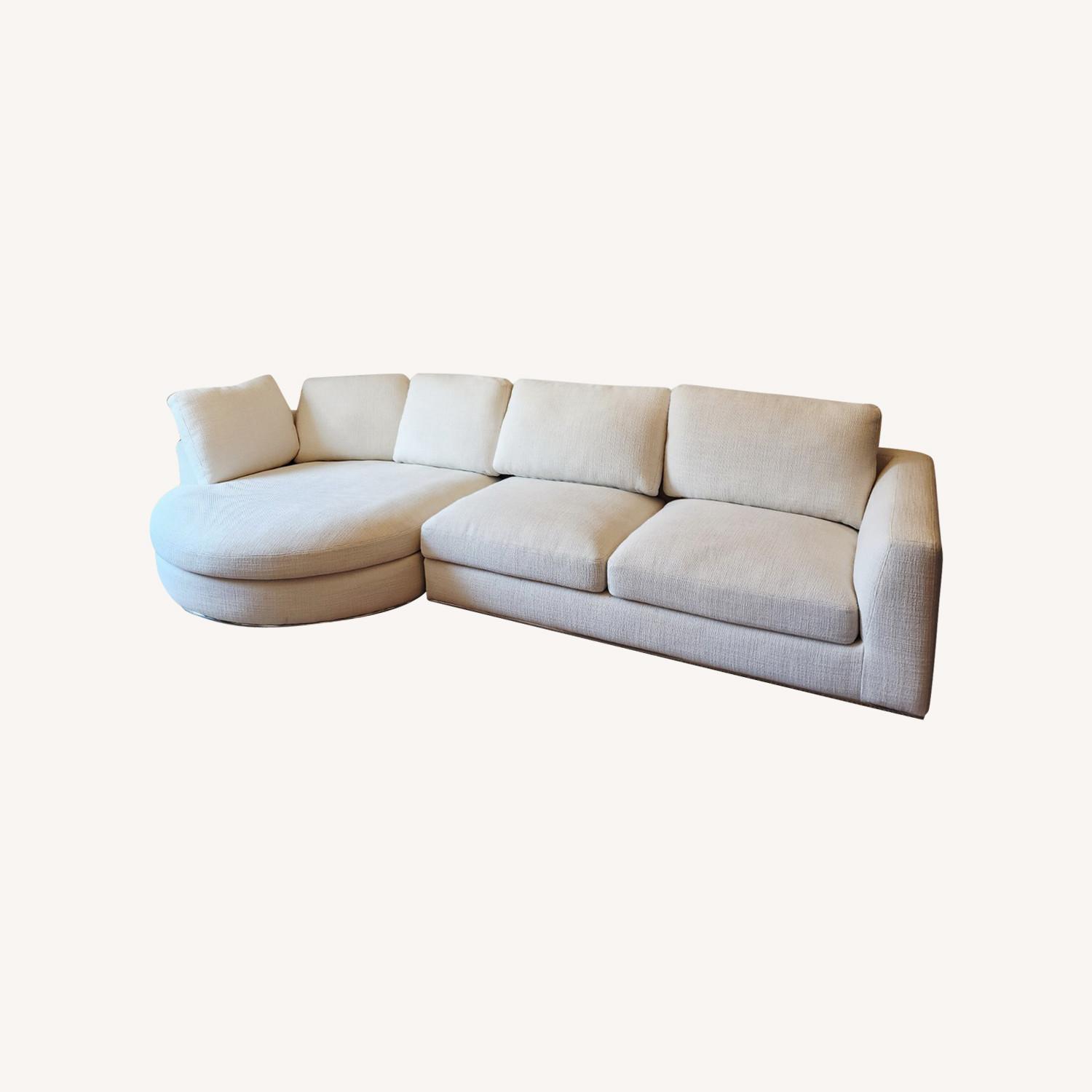 Castlery Hamilton Round Chaise Sectional Sofa - image-0