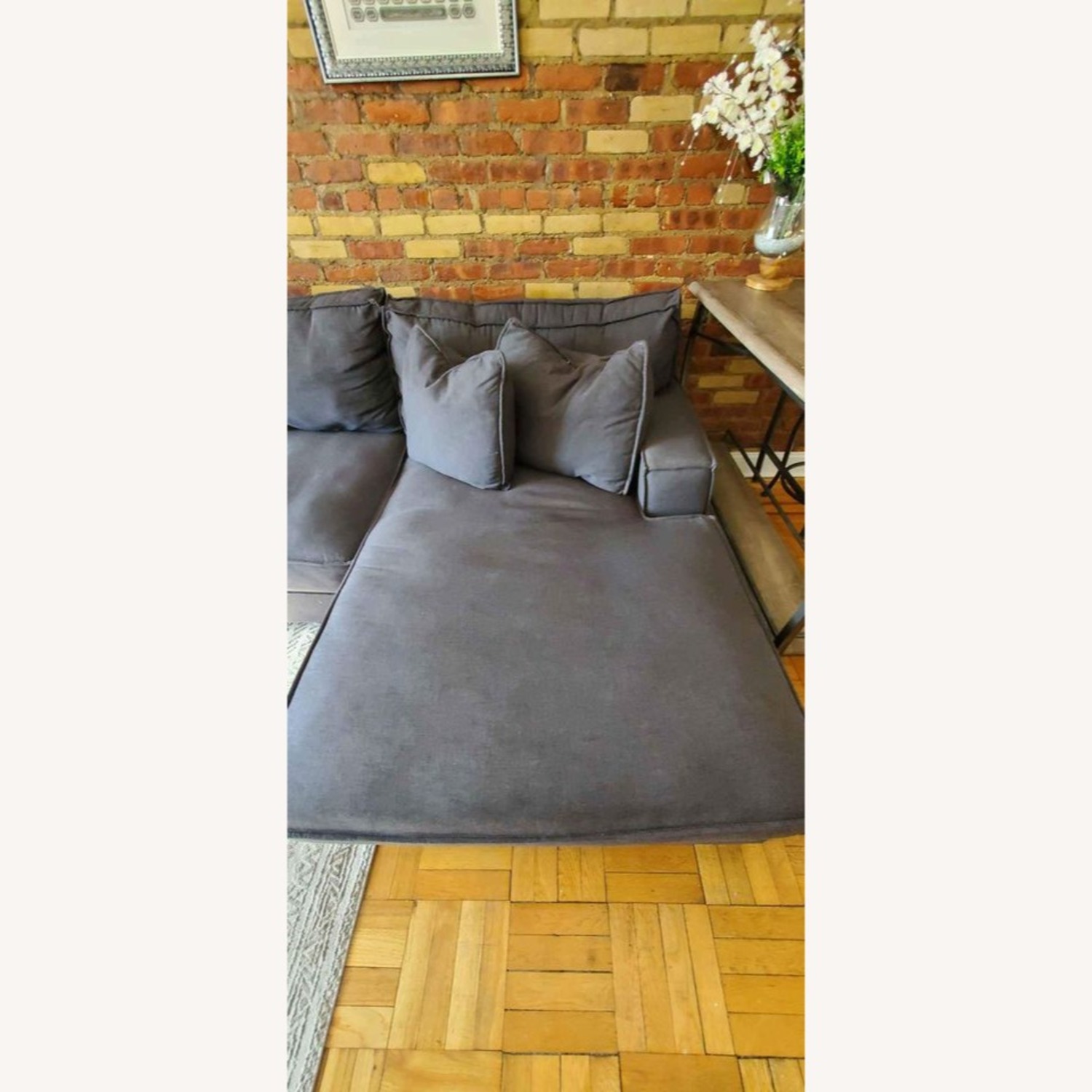 Ashley Furniture Dark Gray 2 Piece Sectional - image-5