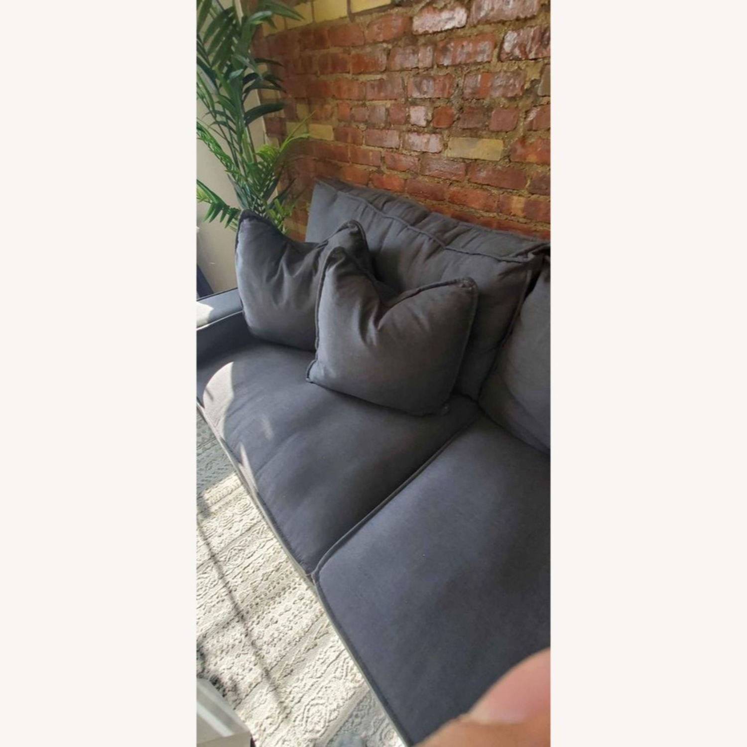 Ashley Furniture Dark Gray 2 Piece Sectional - image-2