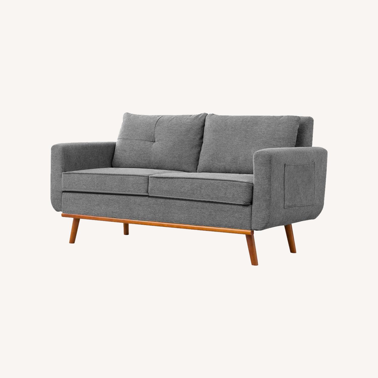 Wayfair Iveigh Light Gray 2 Seater Sofa - image-0