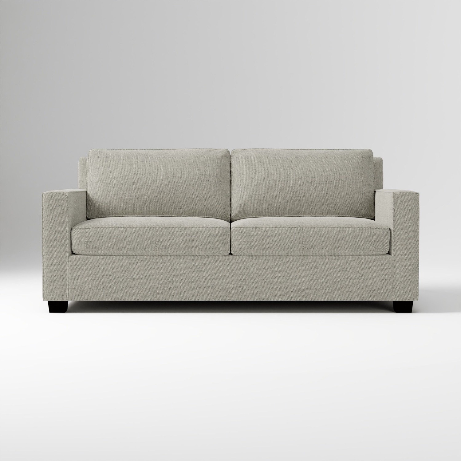 West Elm Henry Deluxe Sleeper Sofa in Gravel Twill - image-1