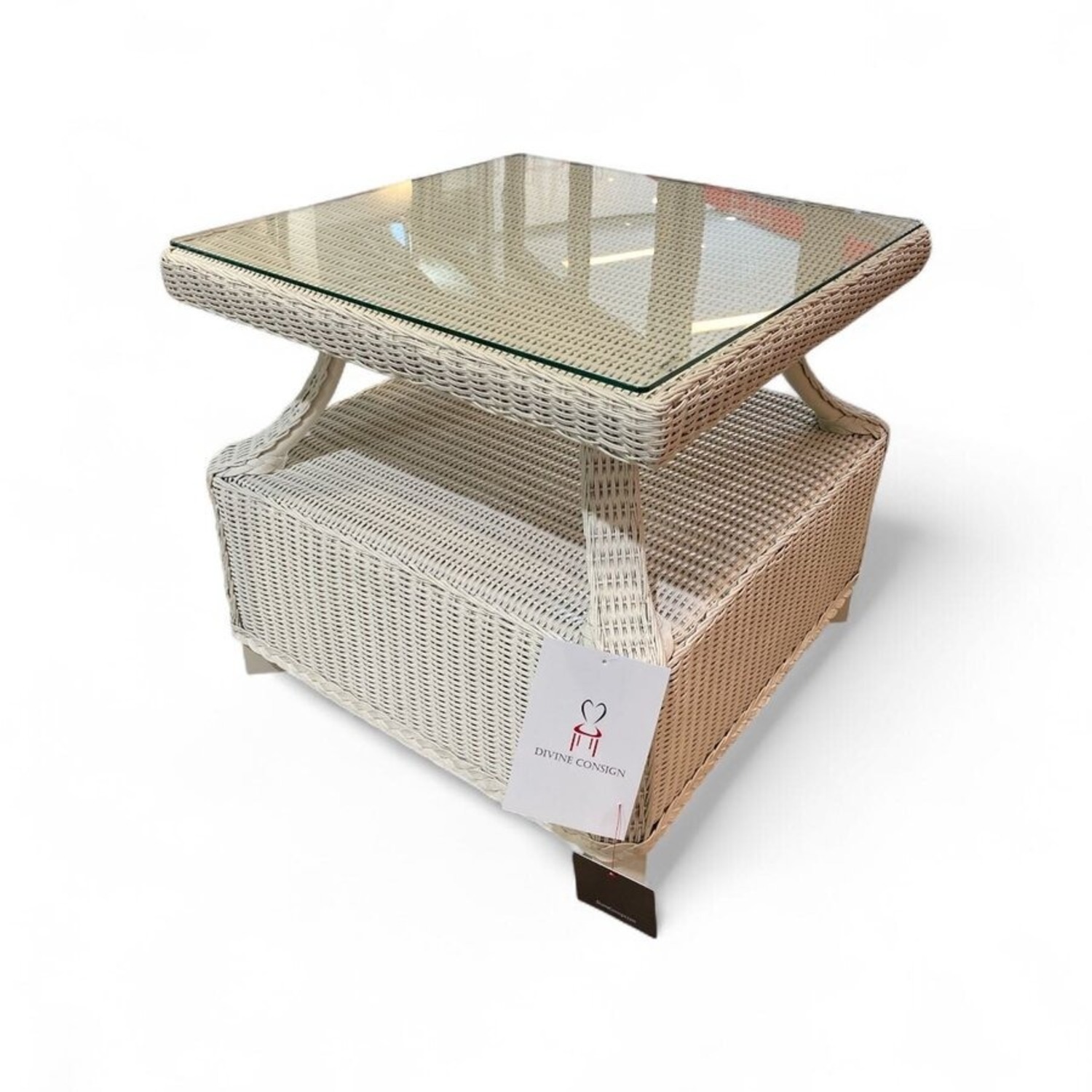 Lloyd Flanders Hamptons Square End Table - image-1