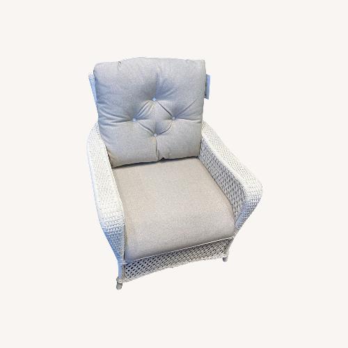 Used Lloyd Flanders Grand Traverse Lounge Chair  for sale on AptDeco