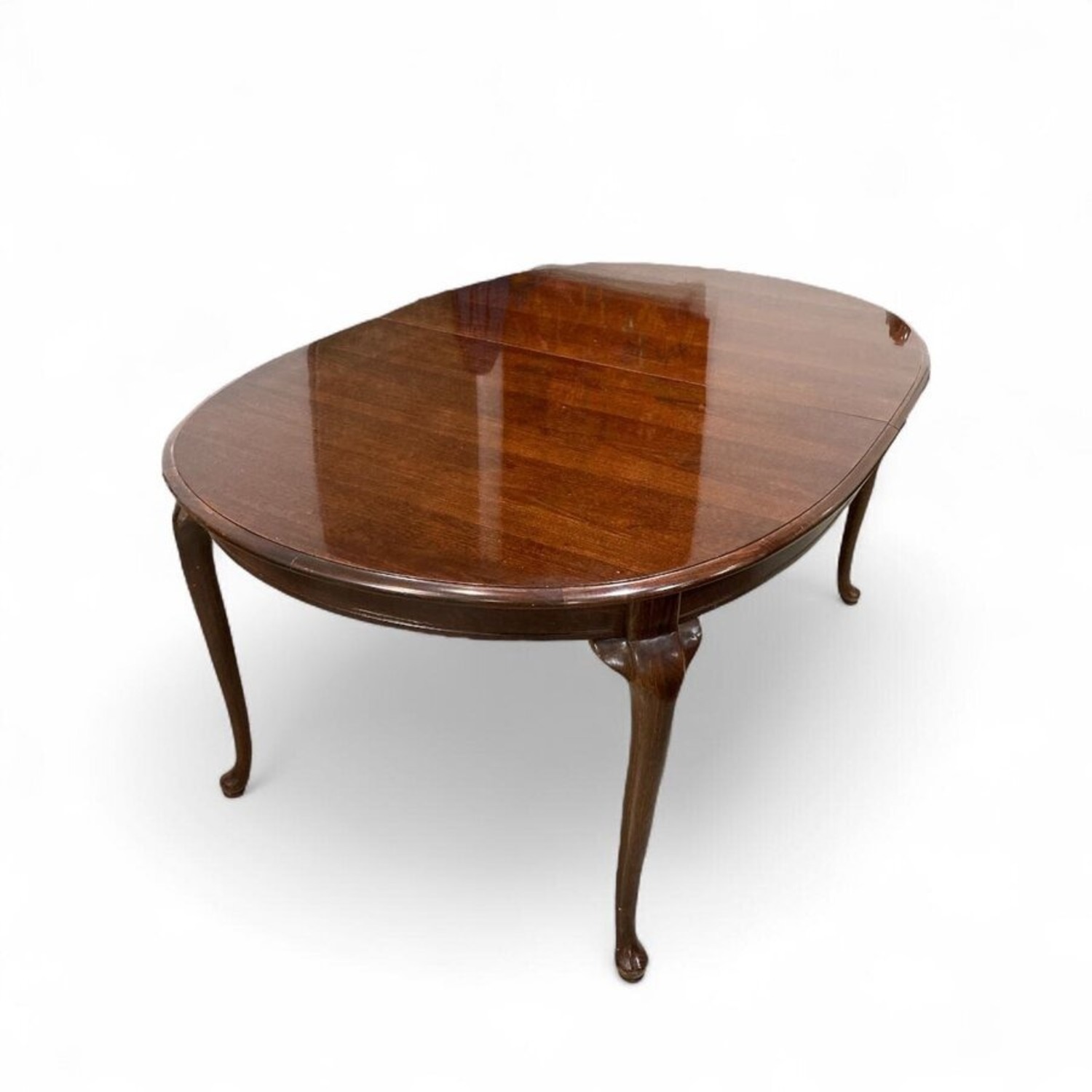 Thomasville Queen Anne Style Dining Table AptDeco