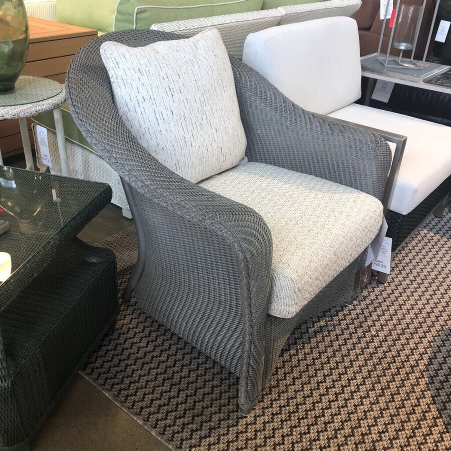 Lloyd Flanders Reflections Wicker Lounge Chair - image-2