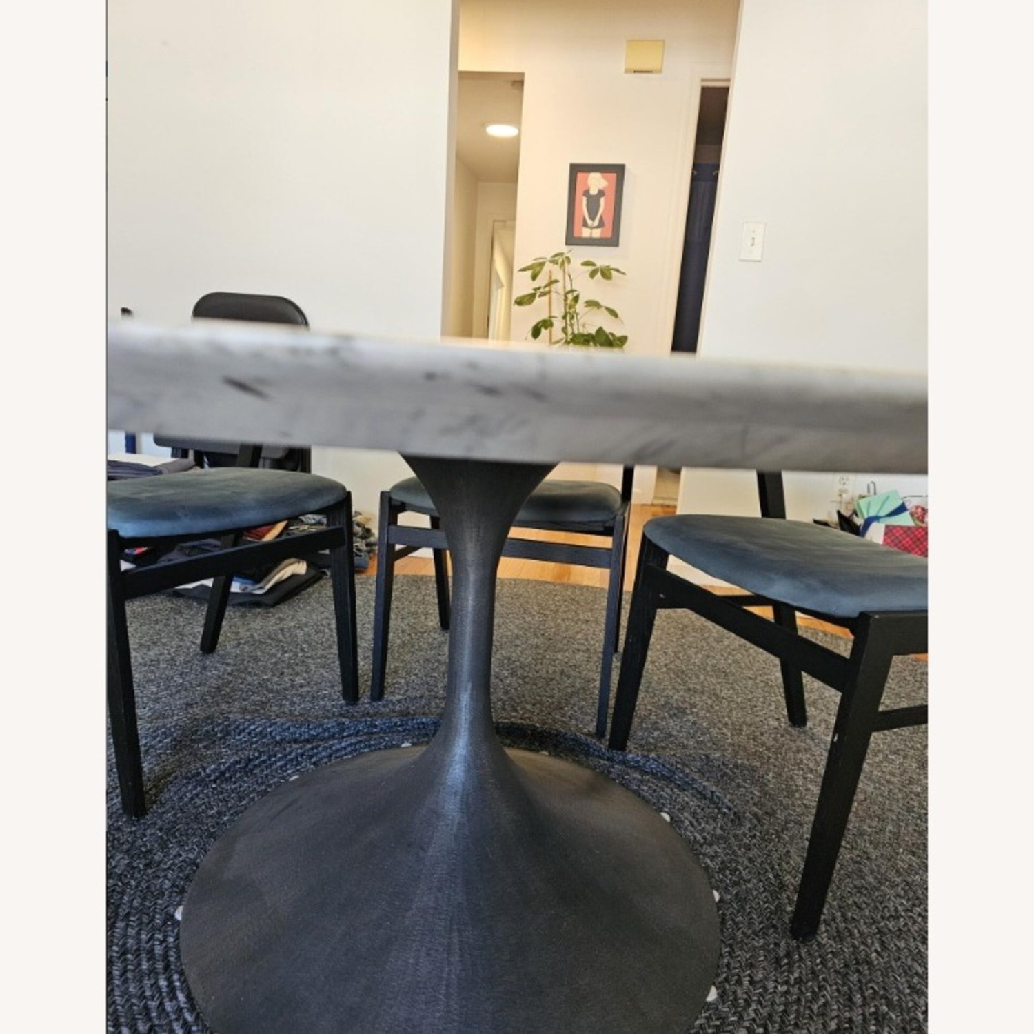 Restoration Hardware Aero Table W RH Anders Chairs - image-7