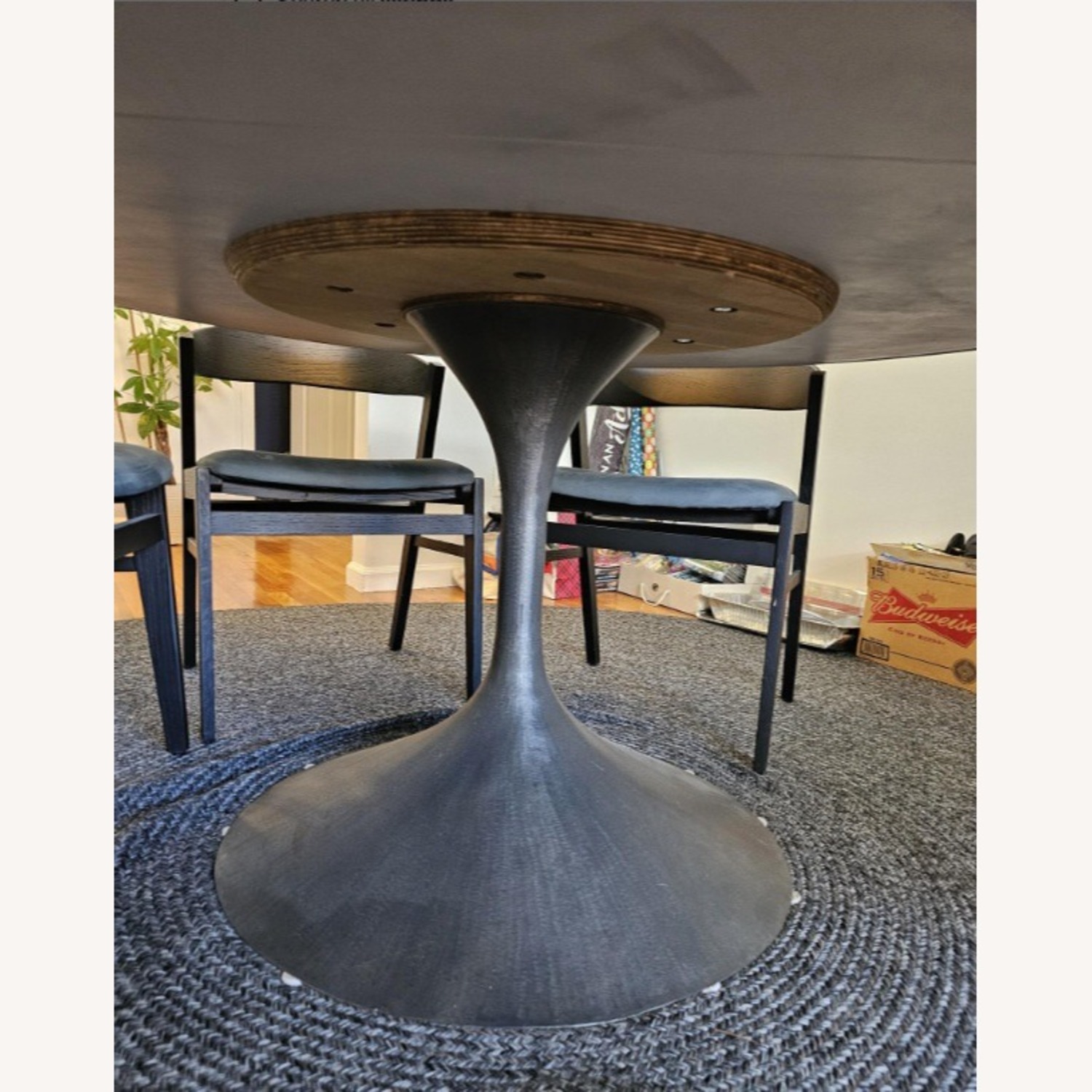 Restoration Hardware Aero Table W RH Anders Chairs - image-6