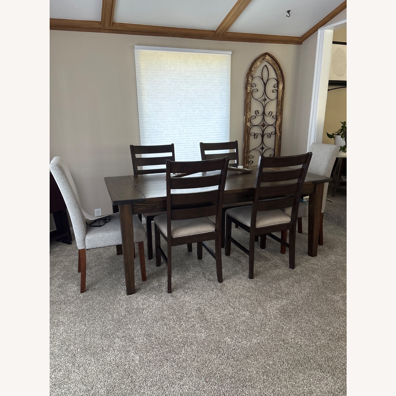 Wayfair Dining Table with 6 Chairs - image-4