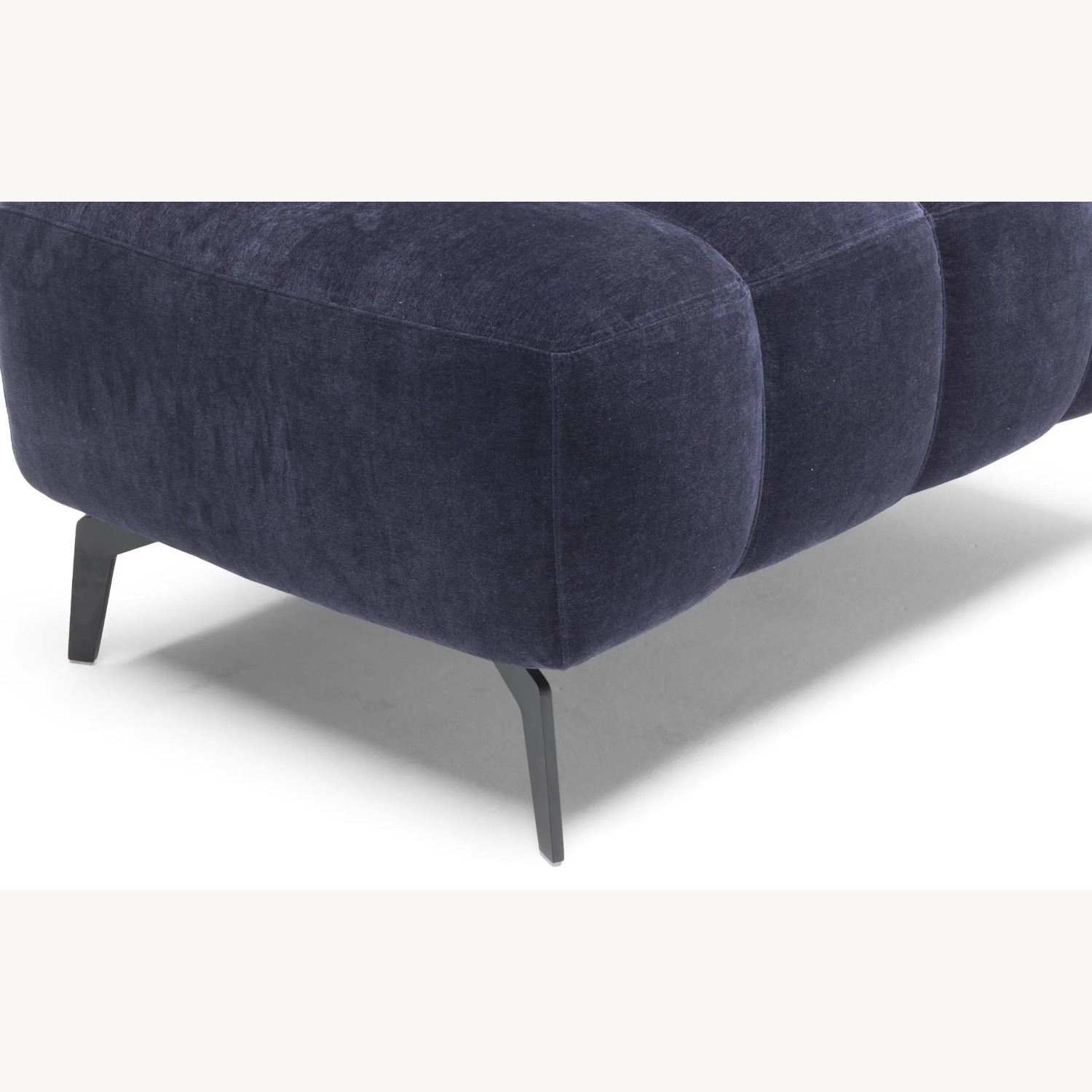 Natuzzi Editions Portento Blue Velvet Sofa 91" - image-13