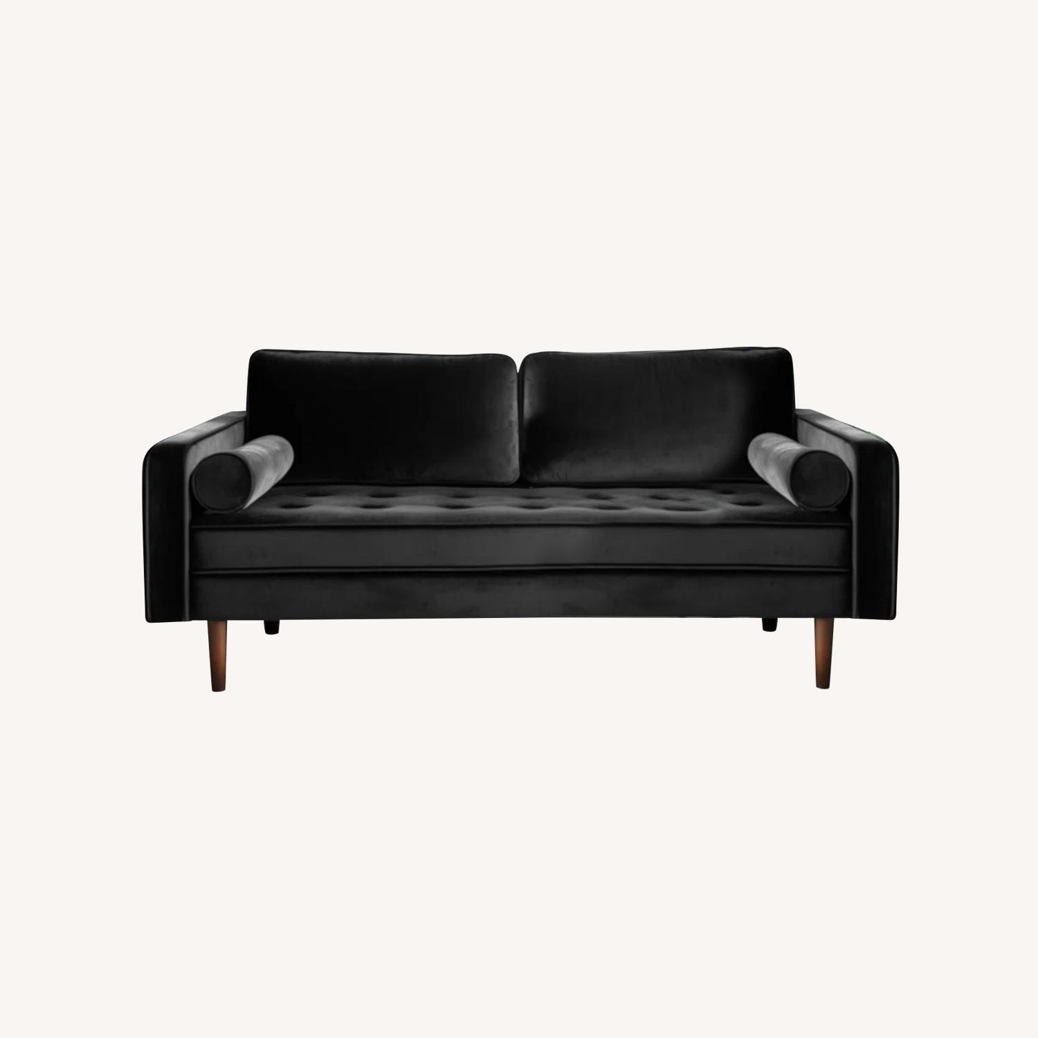 Laurindo 70'' Velvet Sofa - image-0