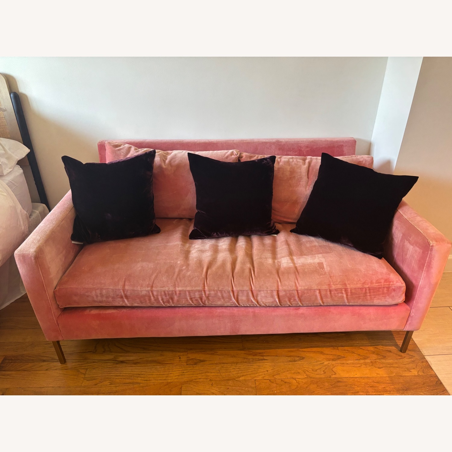 ABC Carpet & Home Soho Velvet Loveseat - image-2