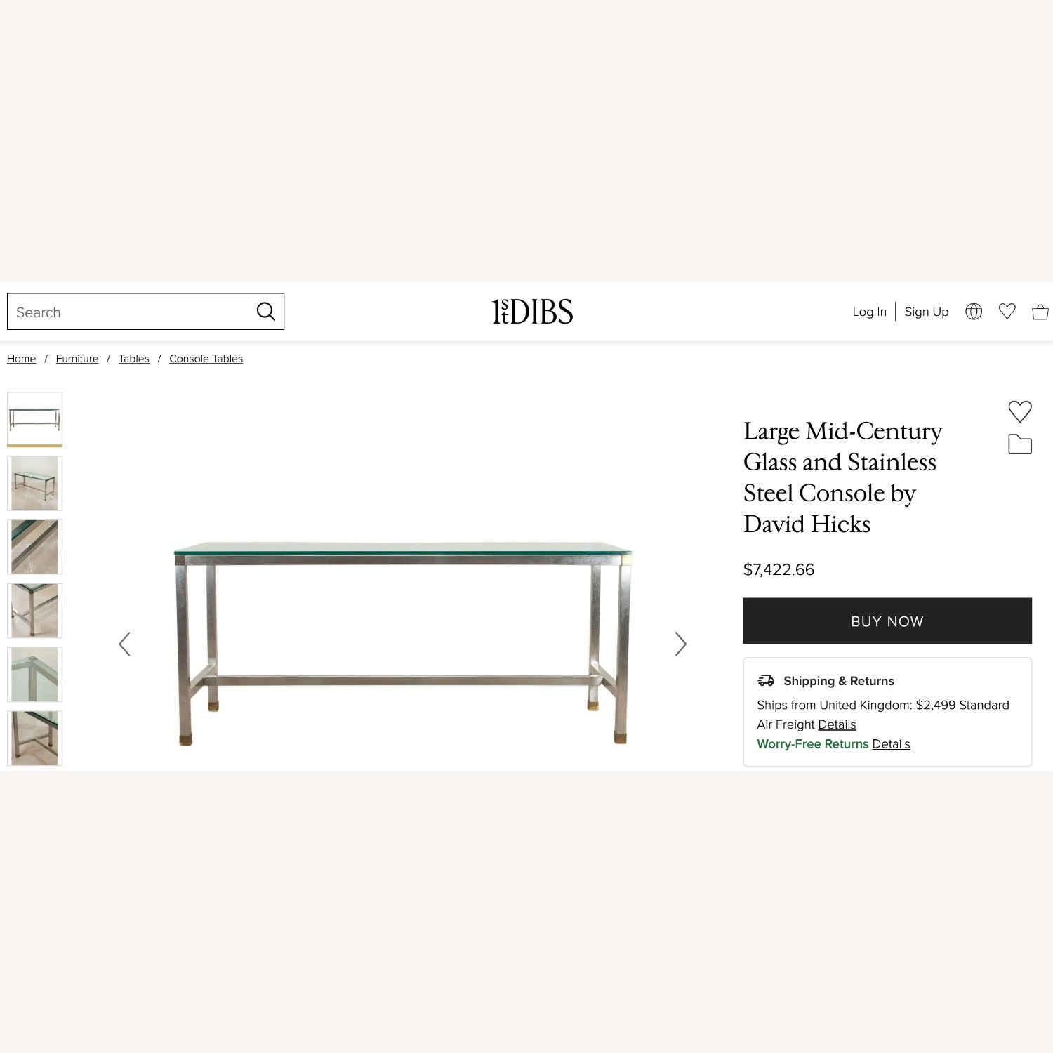 Transparent Glass Dining Table - image-6