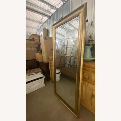 Used Full Length Antique Gold Mirror for sale on AptDeco