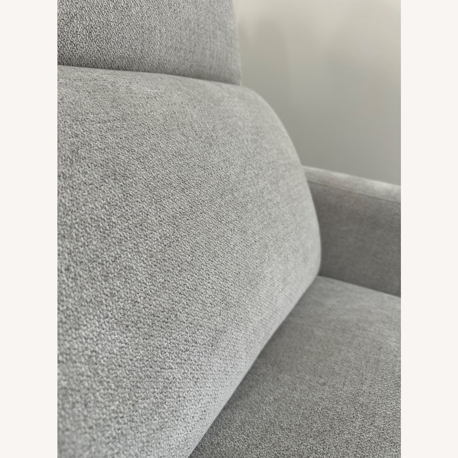 Havertys Nova Light Gray Fabric 3+ Seater Sofa - image-3