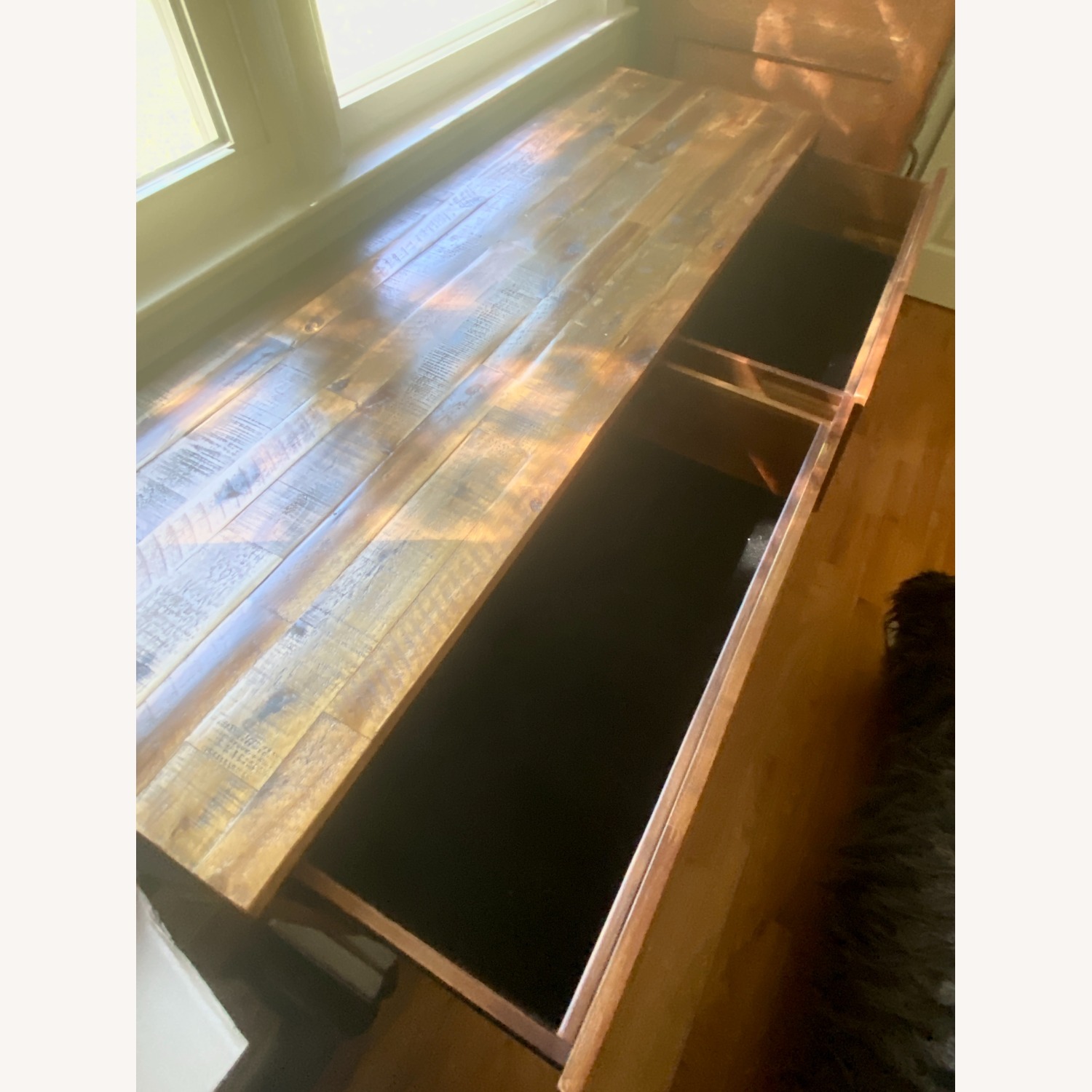 Armen Living Light Brown Wood Veneer Dresser - image-9