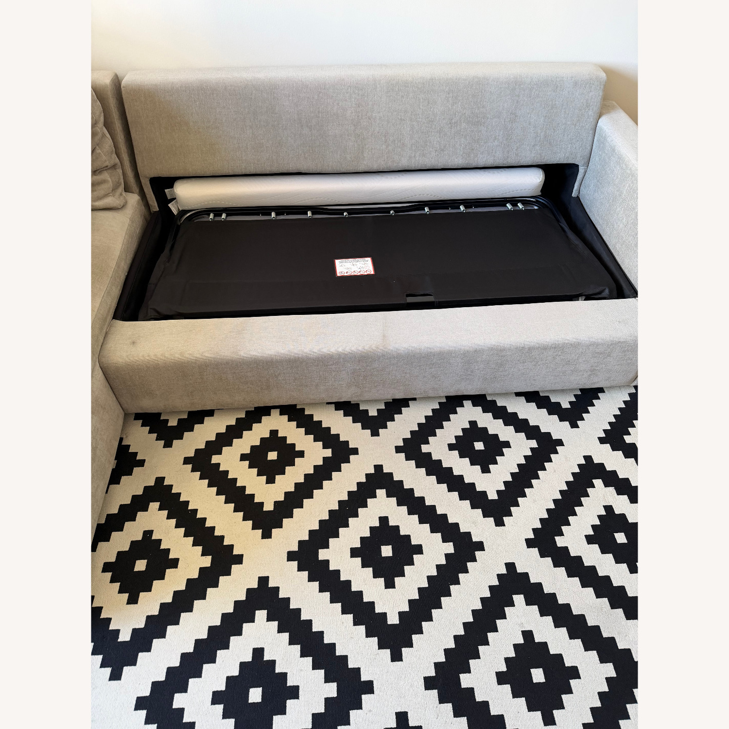 West Elm Harmony Right 2p Sleeper Storage Chaise Sofa - image-4