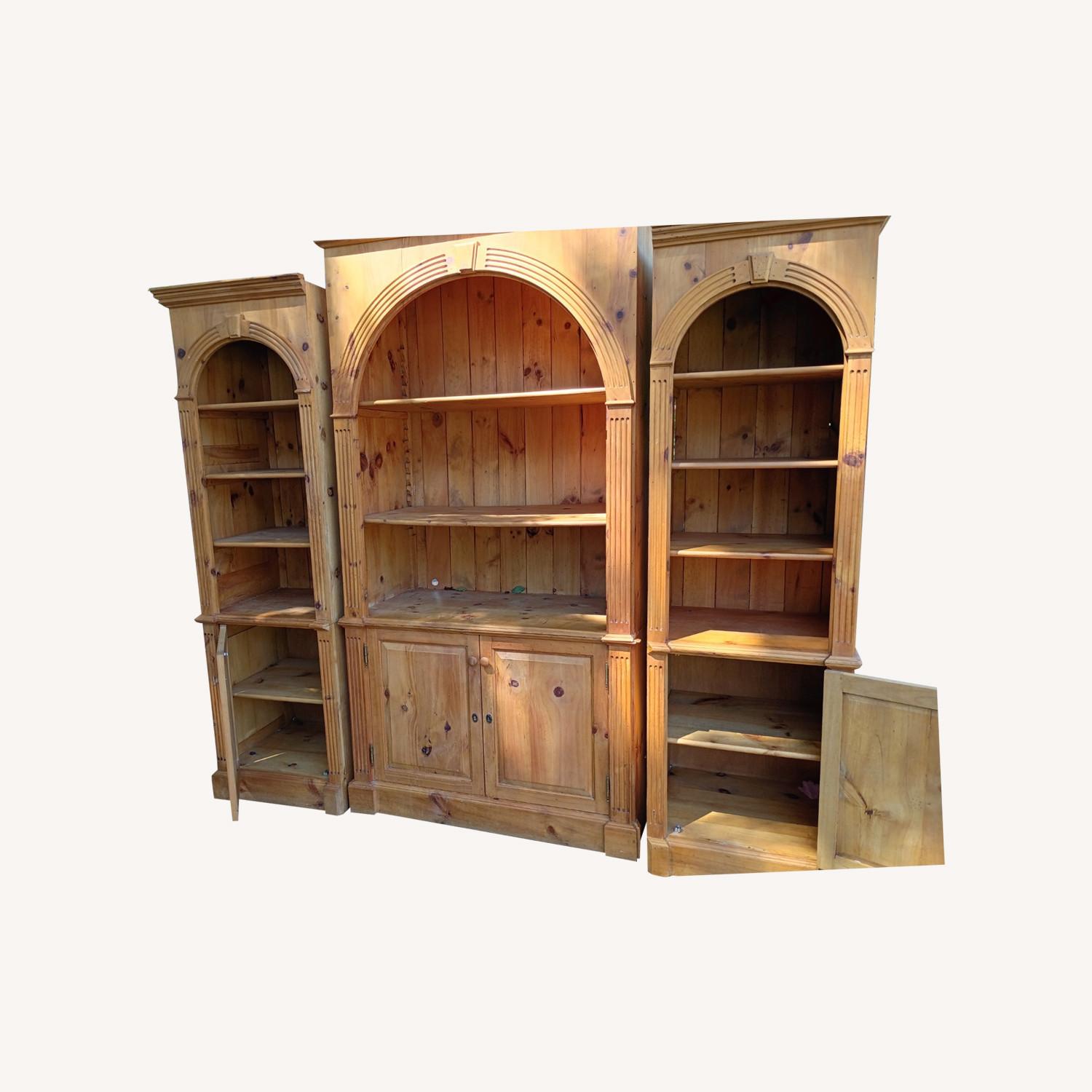 Vintage/Antique Finds Light Gray Media Storage - image-0