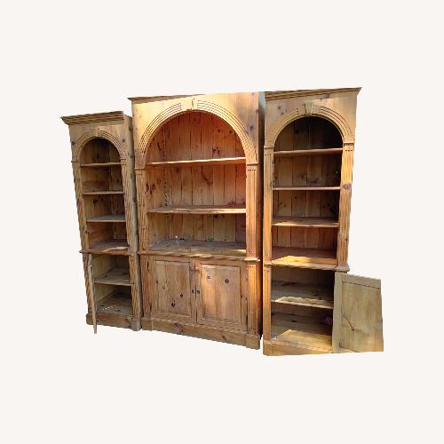 Used Vintage/Antique Finds Light Gray Media Storage for sale on AptDeco