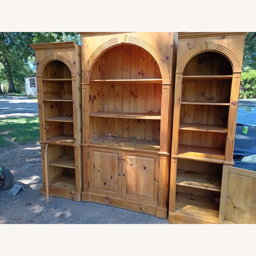 Used Vintage/Antique Finds Light Gray Media Storage for sale on AptDeco