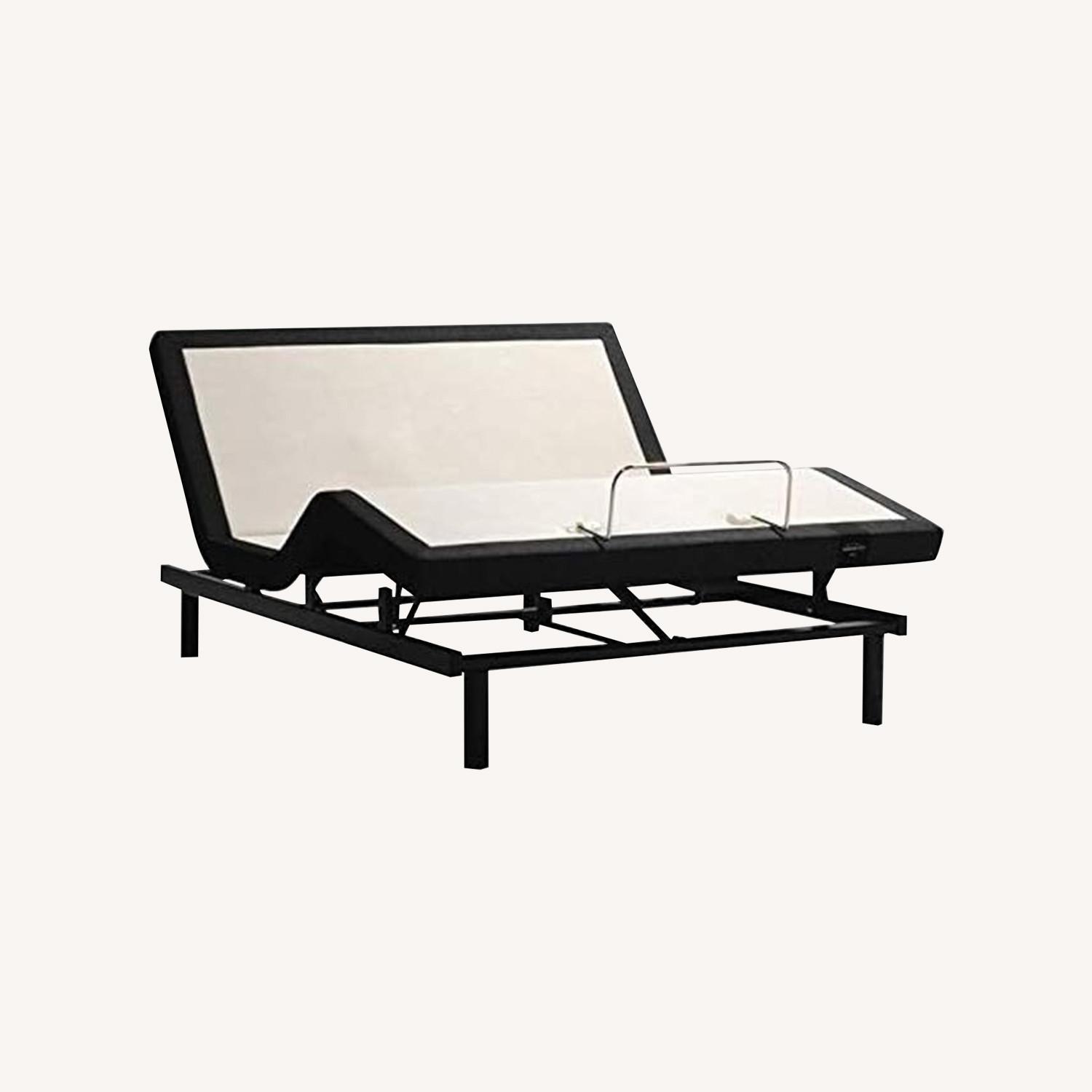 Tempur-Pedic Black Queen Bed - image-0