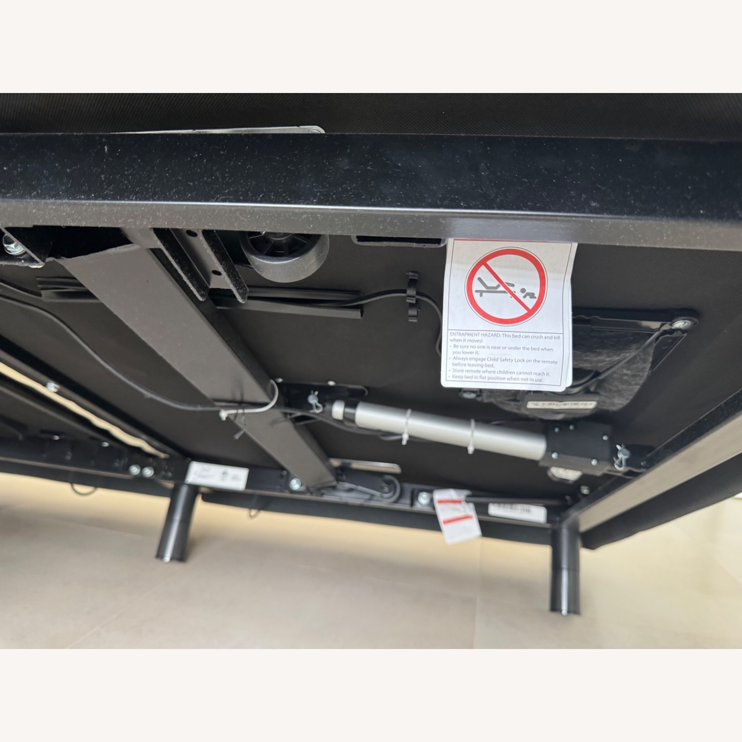 Tempur-Pedic Black Queen Bed - image-8