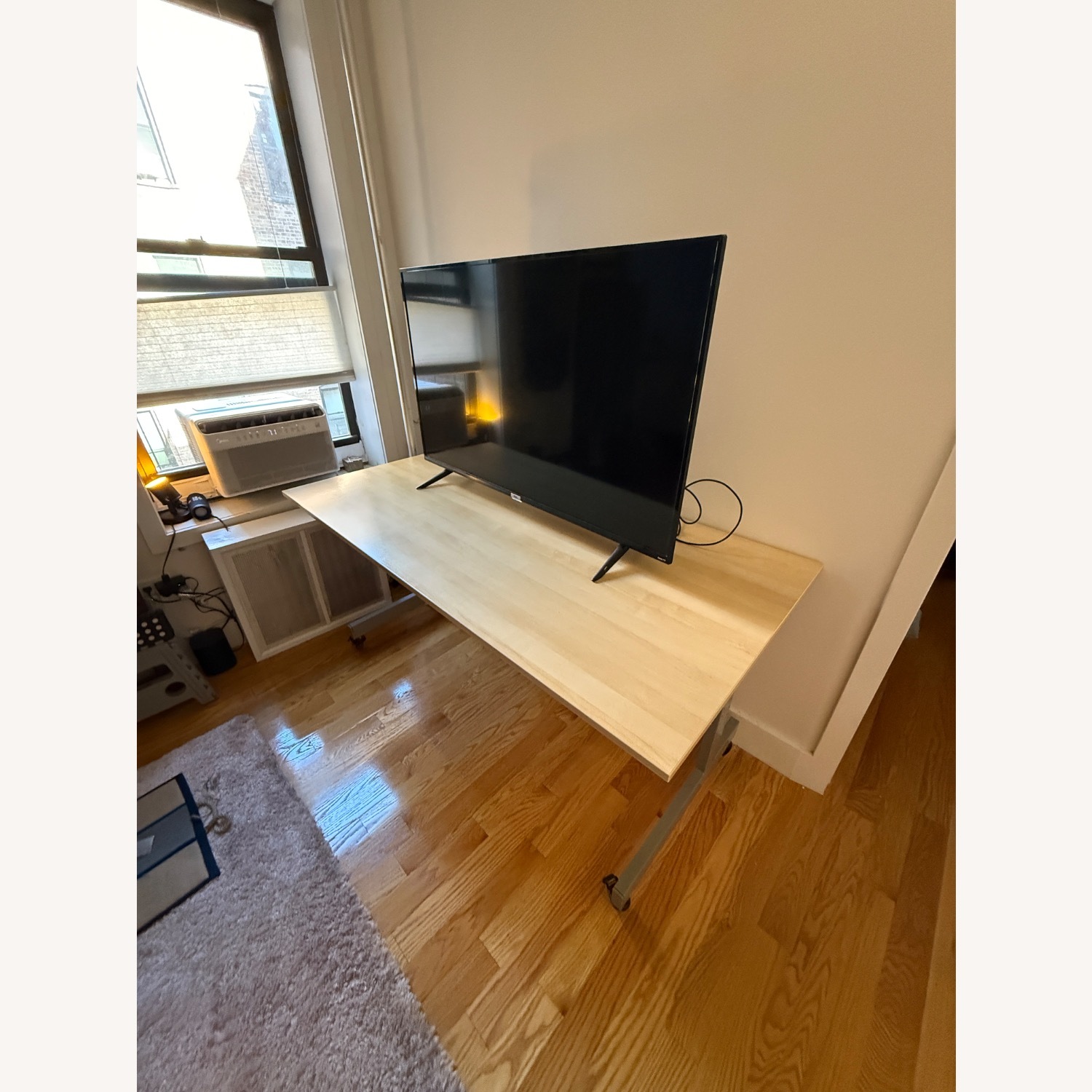 IKEA Jerker Desk W Lockable Caster Wheels - image-1