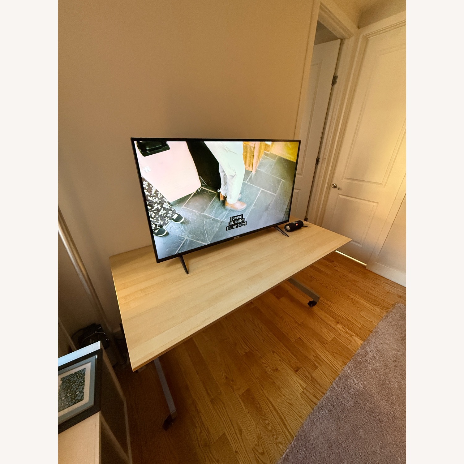 IKEA Jerker Desk W Lockable Caster Wheels - image-3