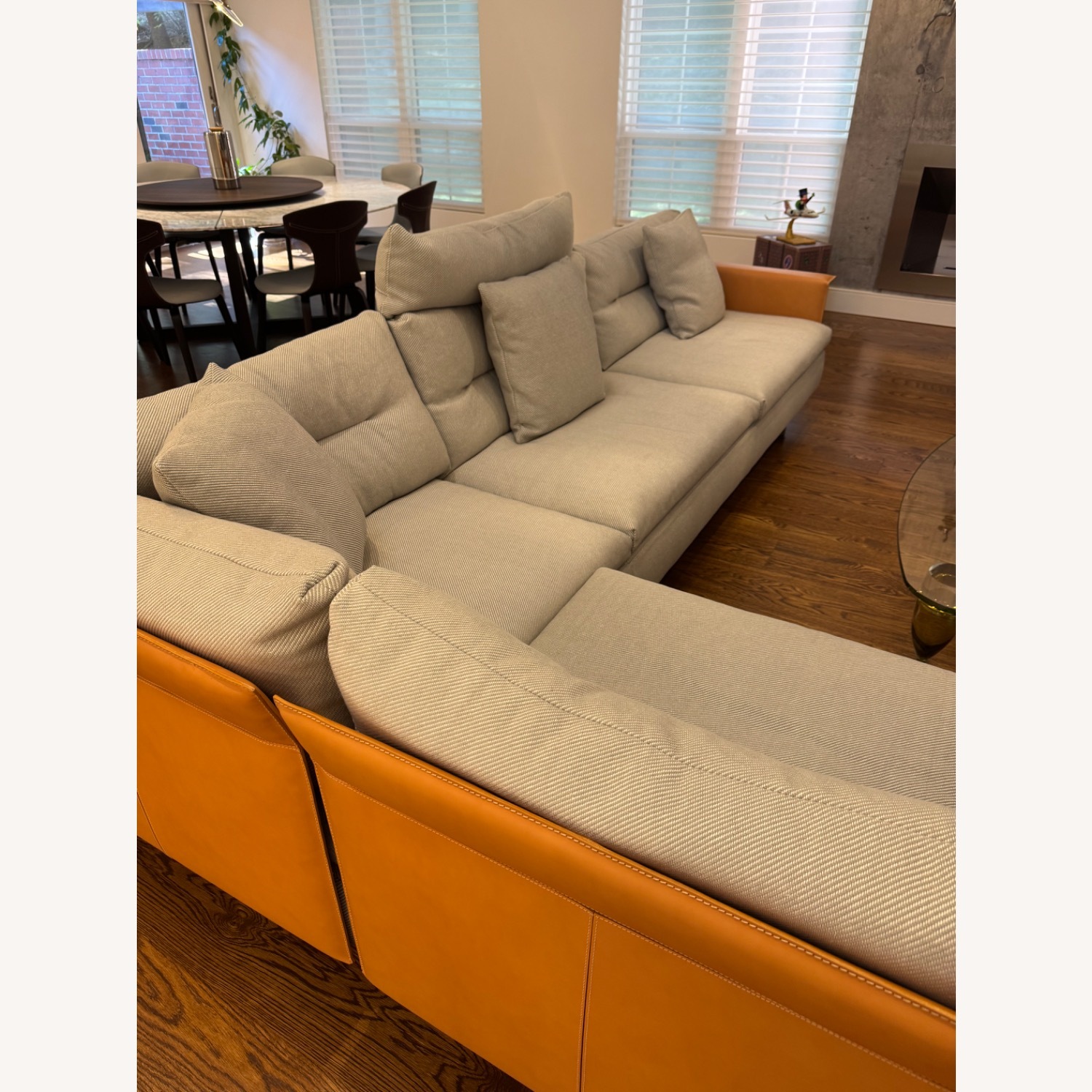 Poltrona Frau Natural 2 Piece Sectional - image-2