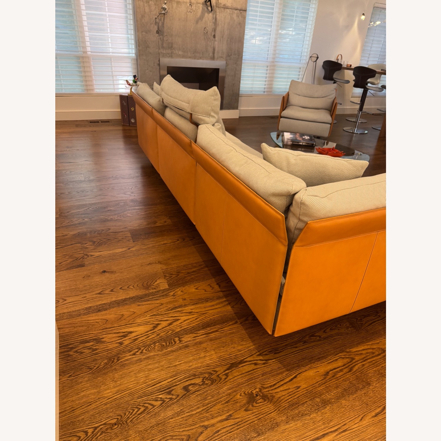 Poltrona Frau Natural 2 Piece Sectional - image-4