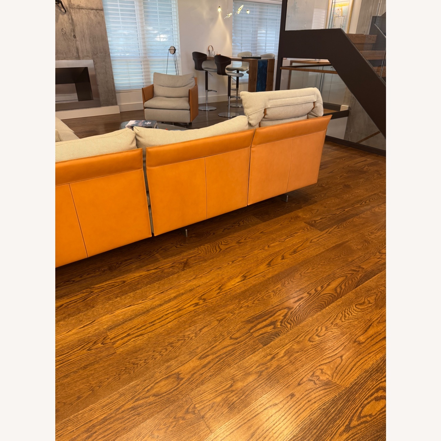 Poltrona Frau Natural 2 Piece Sectional - image-3